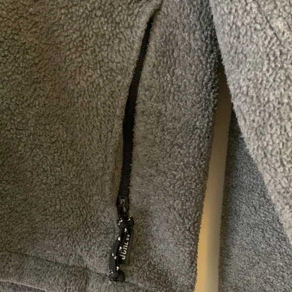 J. CREW. JCMG-MULTIGLISSE. Vintage fleece jacket, 105 jammin logo. Gray - Picture 9 of 11